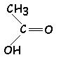 acide acétique (ou acide éthanoïque)